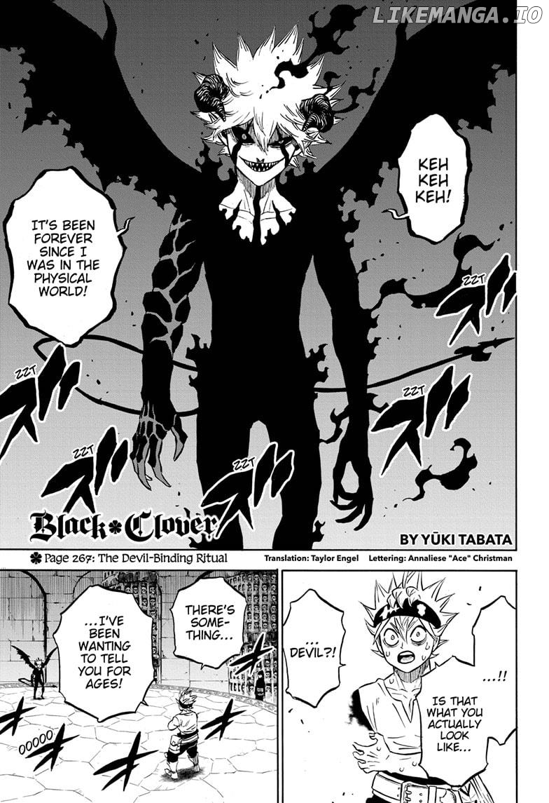Black Clover chapter 267 image 01